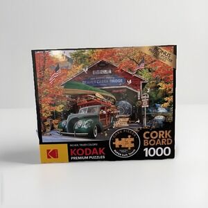 Kodak Cork Board 1000 Piece Puzzle NEW 10+
